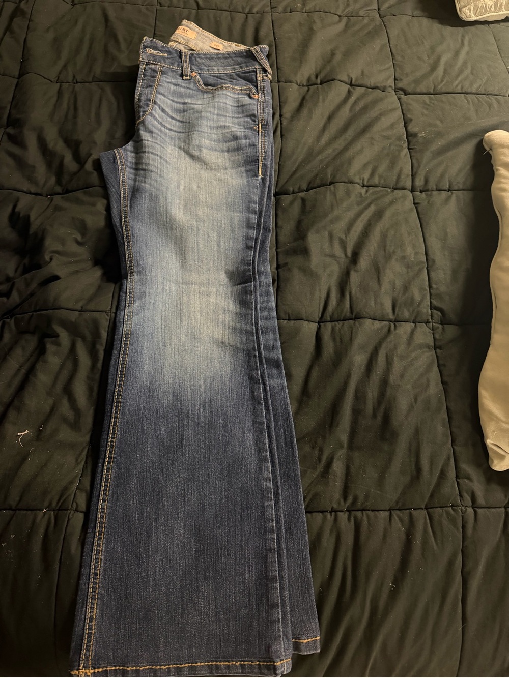 Ariat Women's Faded Blue Flare Jeans